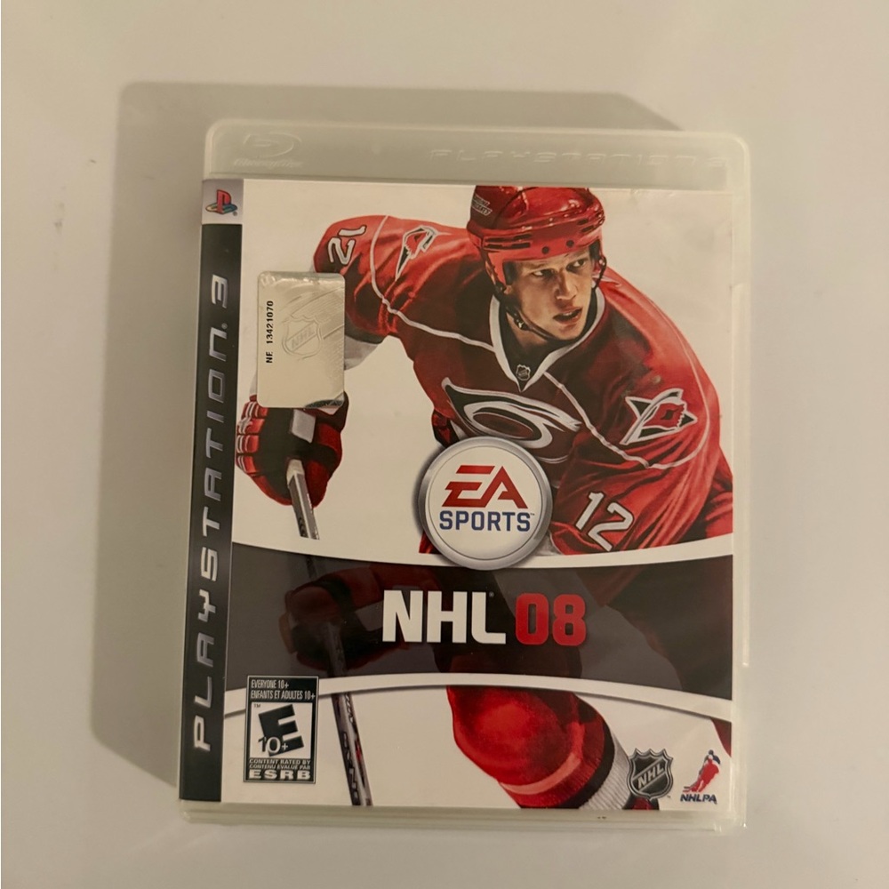 EA Sports NHL 08 for PlayStation 3 - Red